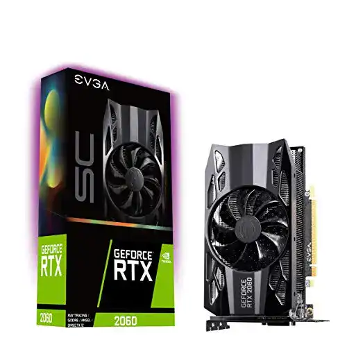 Grafikkarte EVGA GeForce RTX 2060 SC Gaming mit 6GB GDDR6