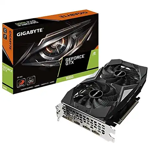 Gigabyte GeForce GTX 1660 OC 6GD 6GB Grafikkarte
