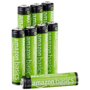 AAA-Akku Amazon Basics AAA-Batterien, wiederaufladbar, vorgeladen