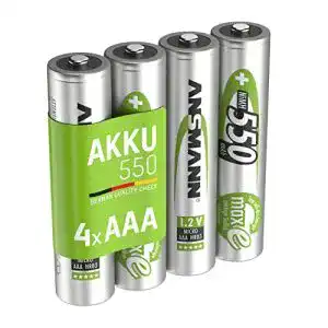 Aaa akku ansmann akku aaa 550 mah nimh 12 v 4 stueck
