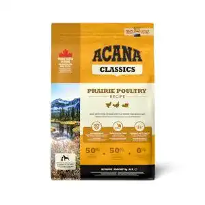 Acana hundefutter acana classics prairie poultry 2 kg