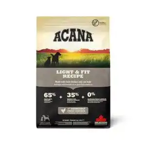Acana hundefutter acana light fit dog 1er pack 1 x 2 kg