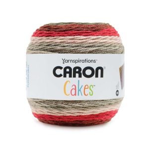 Acrylwolle Caron Cakes, acryl, Red Velvet, 200g - acrylwolle caron cakes acryl red velvet 200g