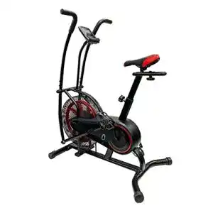 Air bike ultrasport fahrrad luftwiderstand fuer power training