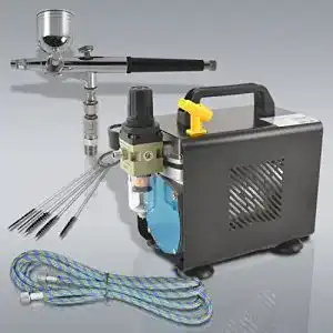 Airbrush set amur professionell airbrush kompressor ultimate ii