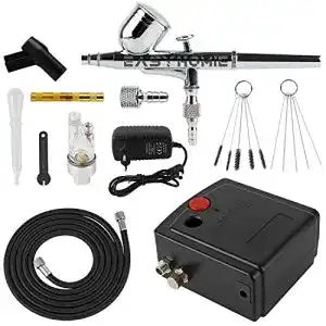 Airbrush set easyhomie dual action airbrush set mit lackierpistole