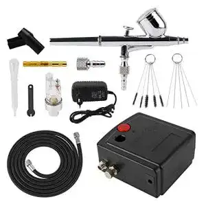 Airbrush set forever speed airbrush kompressor set dual action