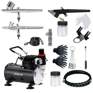 Airbrush set sagud airbrush set mit kompressor airbrushpistole