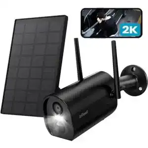 Alarmanlage mit kamera iegeek 2k 3mp ueberwachungskamera