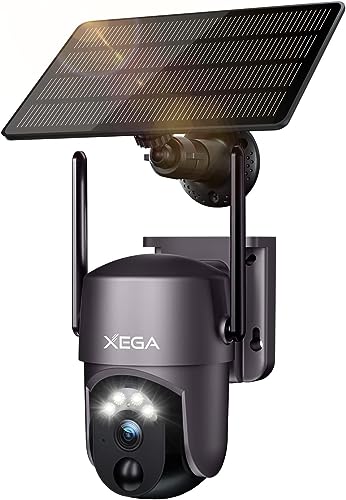 Alarmanlage mit Kamera Xega Solare Überwachungskamera
