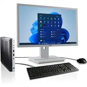 All in one pc hp 24 fullhd komplett mini pc 10 watt office