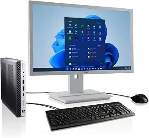 All-in-One PC HP 24 Zoll Full HD Mini PC mit 10 Watt Leistung