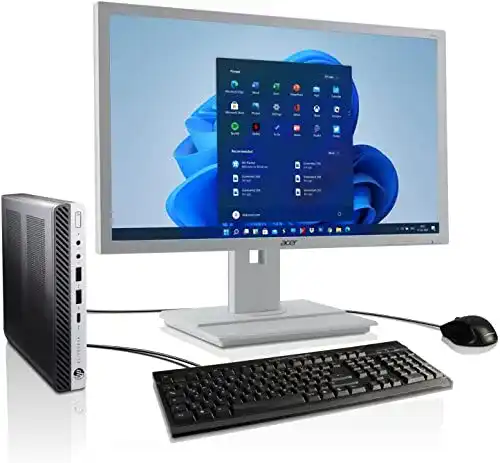 All-in-One PC HP 24 Zoll Full HD Mini PC mit 10 Watt Leistung