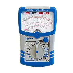 Analog multimeter peaktech 3385 multimeter analog messgeraet
