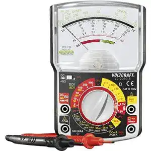 Analog multimeter voltcraft vc 2030a hand multimeter analog