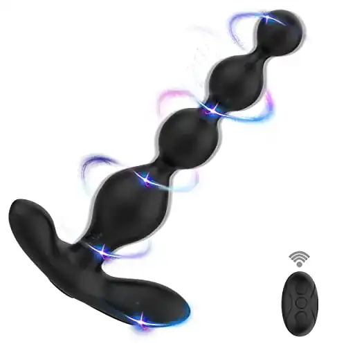 Analvibrator Enlove Analplug mit Fernbedienung und 10 Vibrationmodi