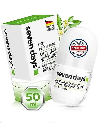 Antitranspirant Seven Days gegen starkes Schwitzen, 50ml