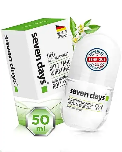 Antitranspirant Seven Days gegen starkes Schwitzen, 50ml