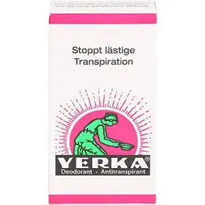 Antitranspirant yerka kosmetik gmbh yerka deodorant 50 ml