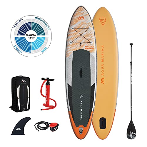 Aqua-Marina-SUP Aqua Marina, Unisex Adult, 3.4m/15cm, Magma