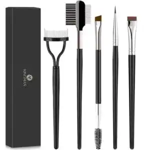 Augenbrauenpinsel kingmas 5 teiliges augen make up pinsel set