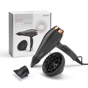 BaByliss-Haartrockner BaByliss Italian Air Pro 2200, Grau, AC-Motor