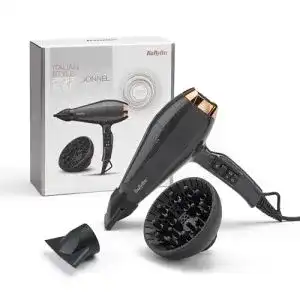 Babyliss haartrockner babyliss italian air pro 2200 grau ac motor