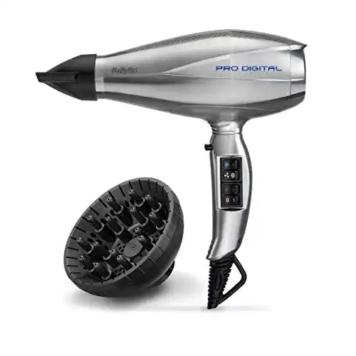 Babyliss Pro Digital Haartrockner mit 2200 Watt Leistung