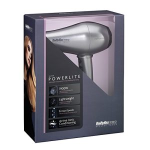 BaByliss-Haartrockner BaByliss Silver Powerlite Trockner