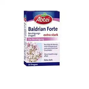 Baldrian dragees abtei baldrian forte pflanzlich