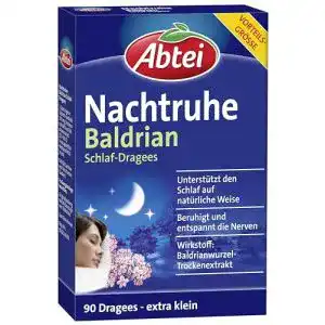 Baldrian dragees abtei nachtruhe baldrian schlaf dragees n