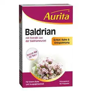 Baldrian dragees aurita baldrian 80 kapseln 1er pack 1 x 28 g