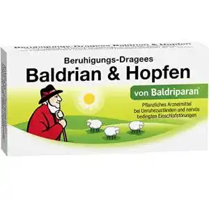 Baldrian dragees baldriparan beruhigungs dragees
