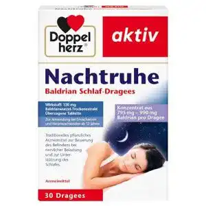 Baldrian dragees doppelherz nachtruhe baldrian schlaf dragees n