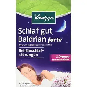 Baldrian dragees kneipp schlaf gut baldrian forte 30 dragees