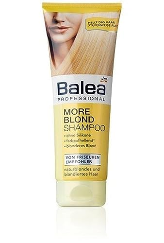 Balea-Shampoo Balea More Blond Shampoo für blondes Haar - balea shampoo balea more blond shampoo fuer blondes haar