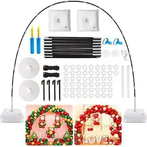 Ballonbogen satxtv set ballon bogen stand kit mit basis 2 7x3m