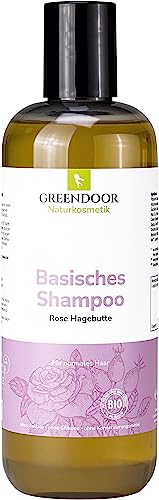 Basisches Shampoo GREENDOOR Bio Natur Shampoo Rose