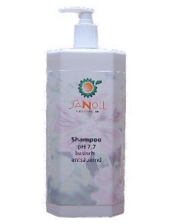 Basisches Shampoo Sanoll Shampoo pH 7,7, basisch-entsäuernd - basisches shampoo sanoll shampoo ph 77 basisch entsaeuernd