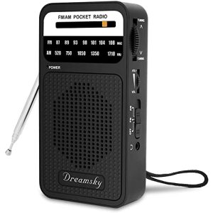 Batterieradio DreamSky Taschenradios batteriebetrieben