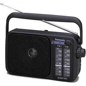 Batterieradio Panasonic RF-2400DEG-K Tragbares Radio mit Griff