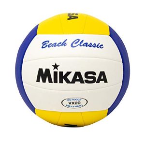 Beachvolleyball Mikasa VX20 Beach Classic Volleyball, Weiß