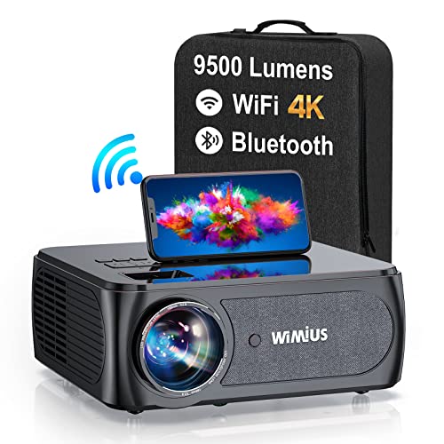 Beamer unter 300 Euro WiMiUS Beamer Full HD 5G WiFi Bluetooth