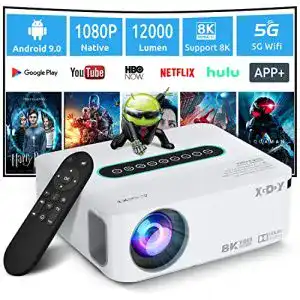 Beamer unter 300 euro xgody 4k support beamer mit 5g wifi