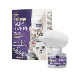 Beruhigungsmittel für Katzen Felisept Family Comfort Starter-Set - beruhigungsmittel fuer katzen felisept family comfort starter set