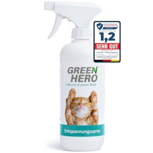 Beruhigungsmittel für Katzen Green Hero Entspannungsspray - beruhigungsmittel fuer katzen green hero entspannungsspray