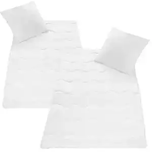 Bettdecke und kissen set diluma bettdeckenset 135x200 cm