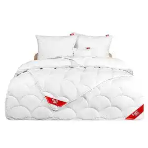 Bettdecke und kissen set softimi bettdecke weiss bettdecke set