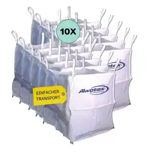 Big bag sack awotex 10 stueck big bag beschichtet