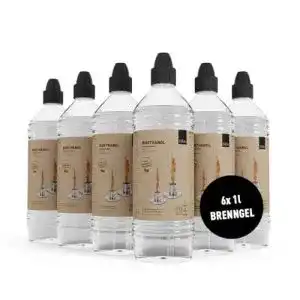 Bioethanol hoefats spin brenngel russfreie ethanol brennpaste 6x